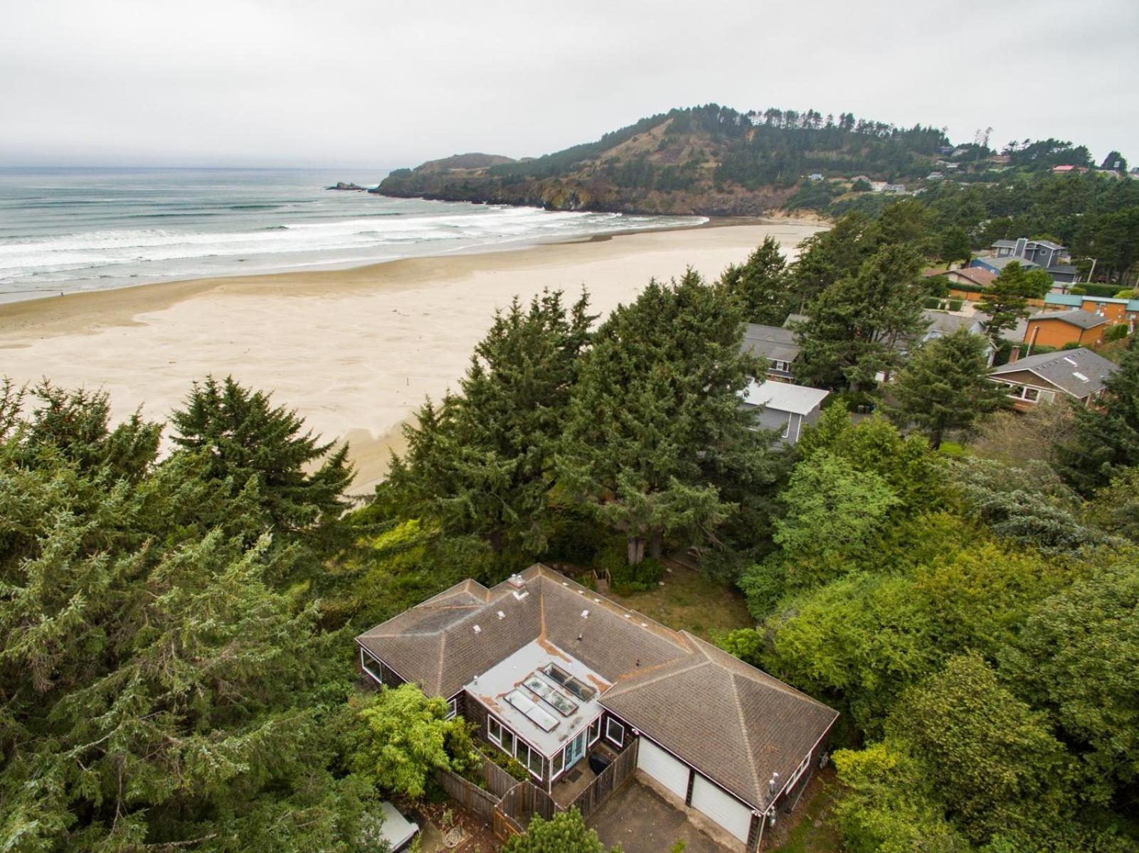 Agate Beach Oceanfront Lodge ニューポート エクステリア 写真